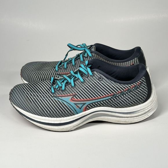 Mizuno Wave Rebellion 411334 53SC Womens Shoes Blue Athletic Sneakers Size 9 - Picture 5 of 16